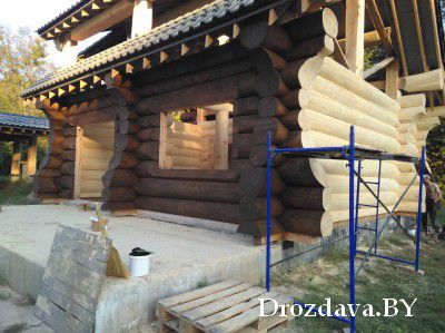 Предлагаю Шлифовка деревянных домов и срубов в Беларуси